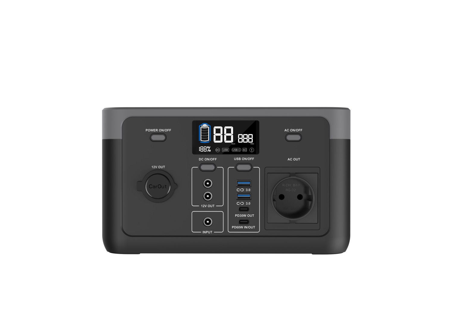 1500W